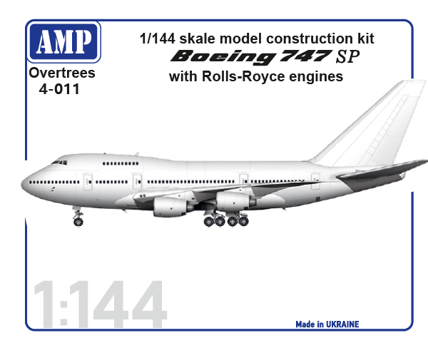 AMP OvT 4-011 Boeing B-747SP with Rolls-Royce engines