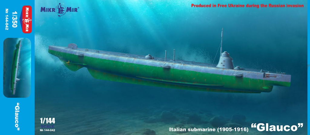 MM 144042 Italian WWI submarine “Glauco” (1905-1916)